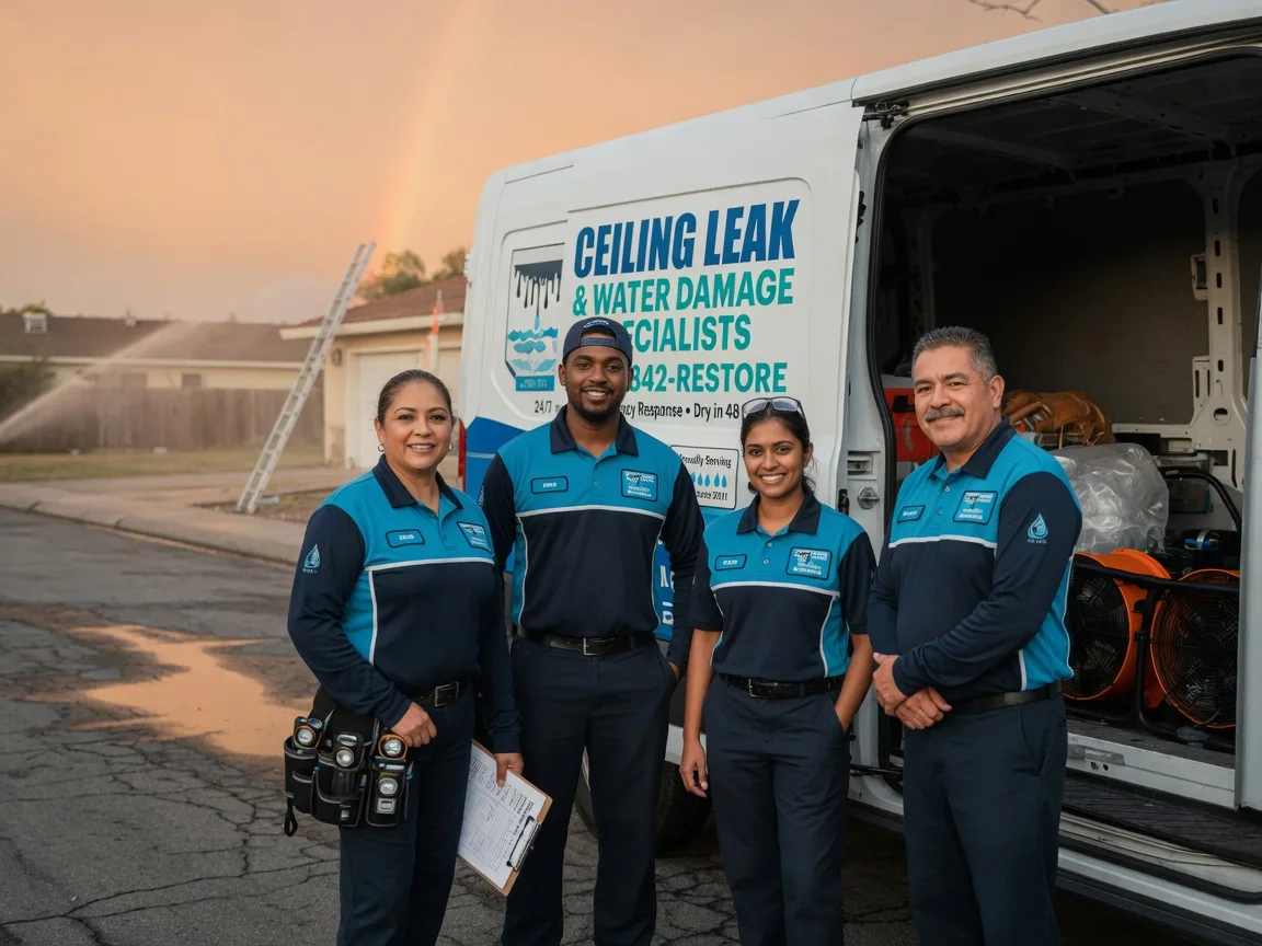 Ceiling Leak Cleanup company in Flagtown, NJ